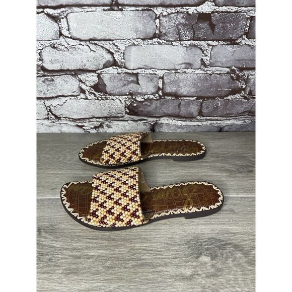 Sam Edelman Gunner 3 Peach Pearl Beaded Multi Sandals Women’s Sz 6.5M US/36.5EU - Picture 16 of 16